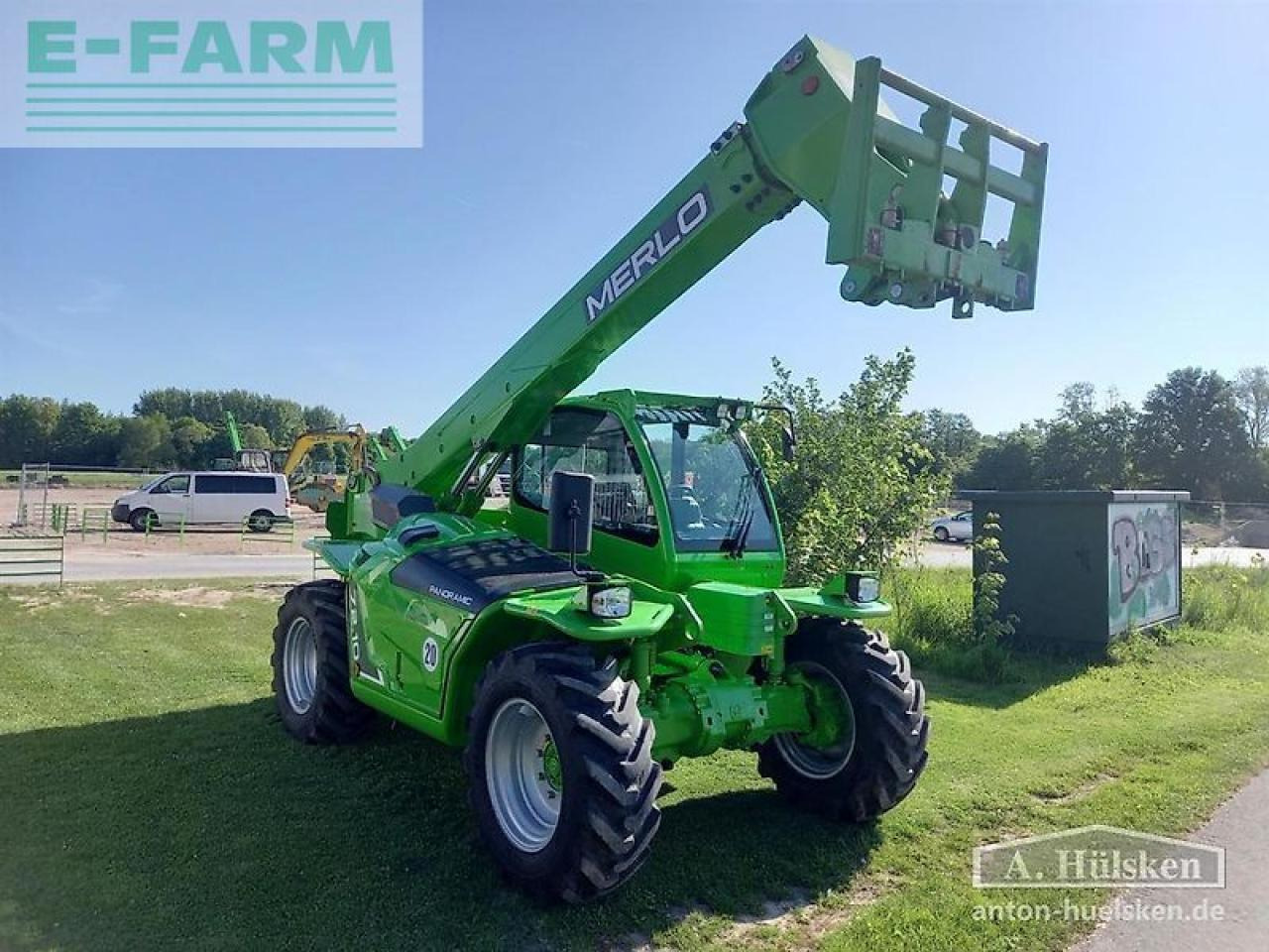 Merlo p72.10plus - Manipulador telescópico: foto 4 Merlo p72.10plus - Manipulador telescópico: foto 4