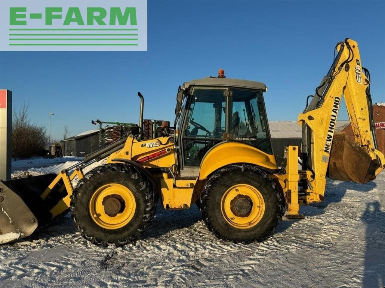 New Holland b115-4ps - Tractor: foto 4 New Holland b115-4ps - Tractor: foto 4