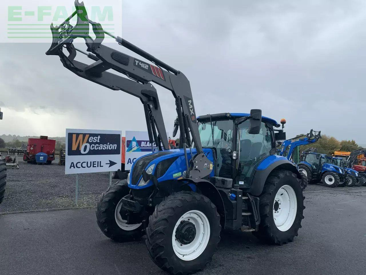 New Holland t6.180 electrocommand t4b - Tractor: foto 1 New Holland t6.180 electrocommand t4b - Tractor: foto 1