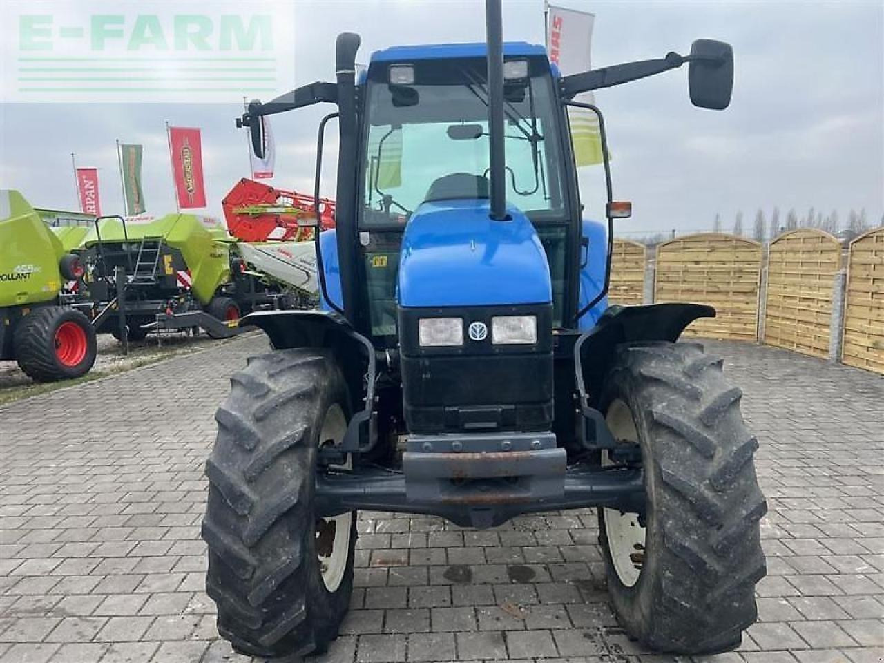 New Holland ts 90 - Tractor: foto 2 New Holland ts 90 - Tractor: foto 2