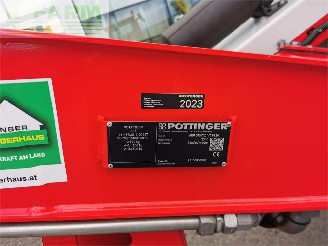 Henificadora Pöttinger mergento vt 9220: foto 20