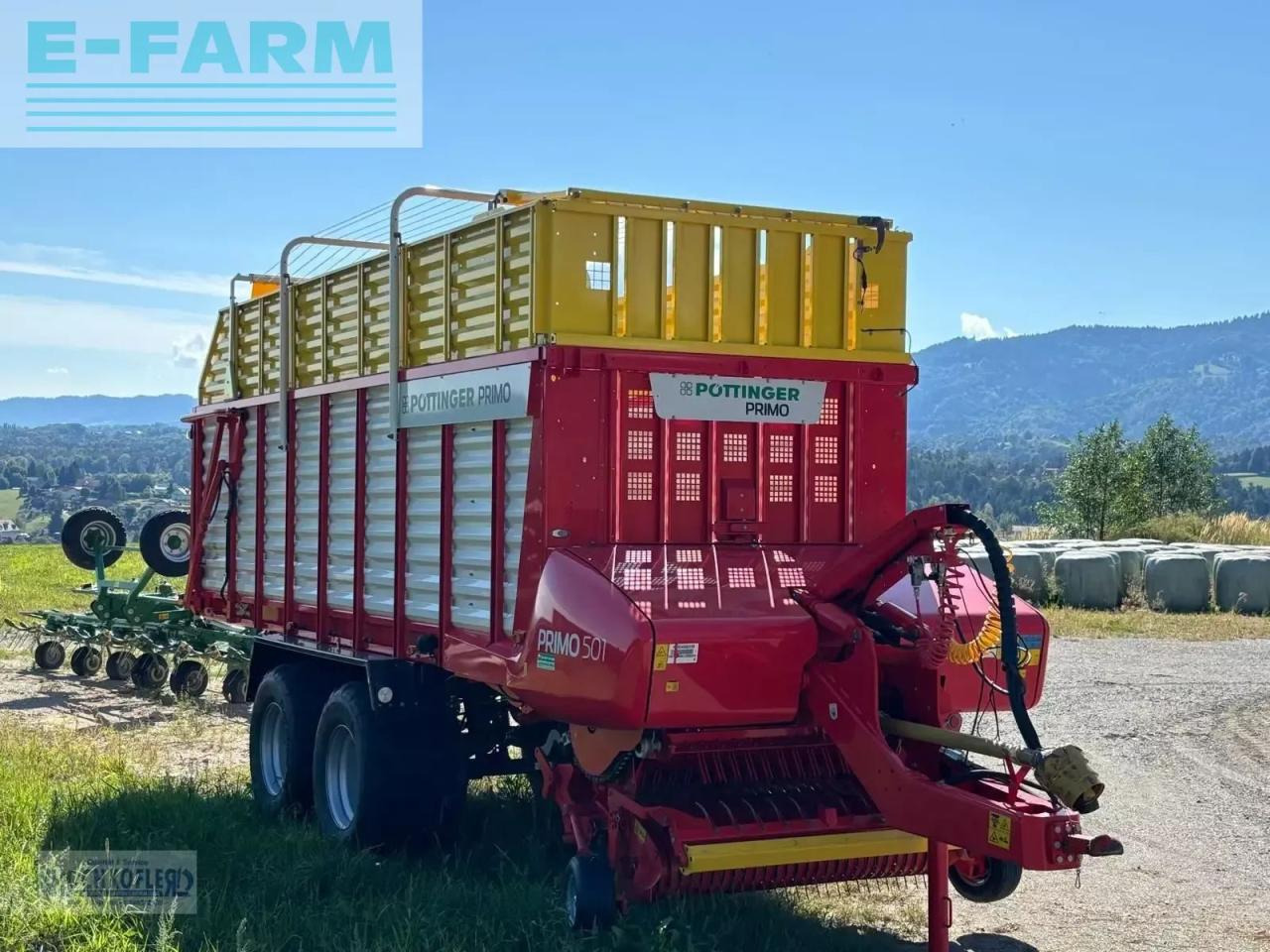 Pöttinger primo 501 - Remolque autocargador: foto 1 Pöttinger primo 501 - Remolque autocargador: foto 1