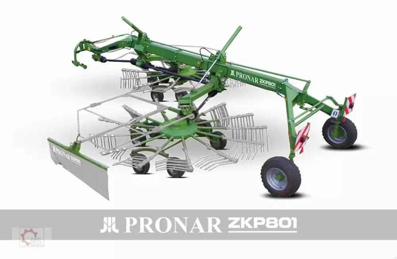 Pronar zkp 801 8m seitenschwader doppelschwader - Henificadora: foto 1 Pronar zkp 801 8m seitenschwader doppelschwader - Henificadora: foto 1