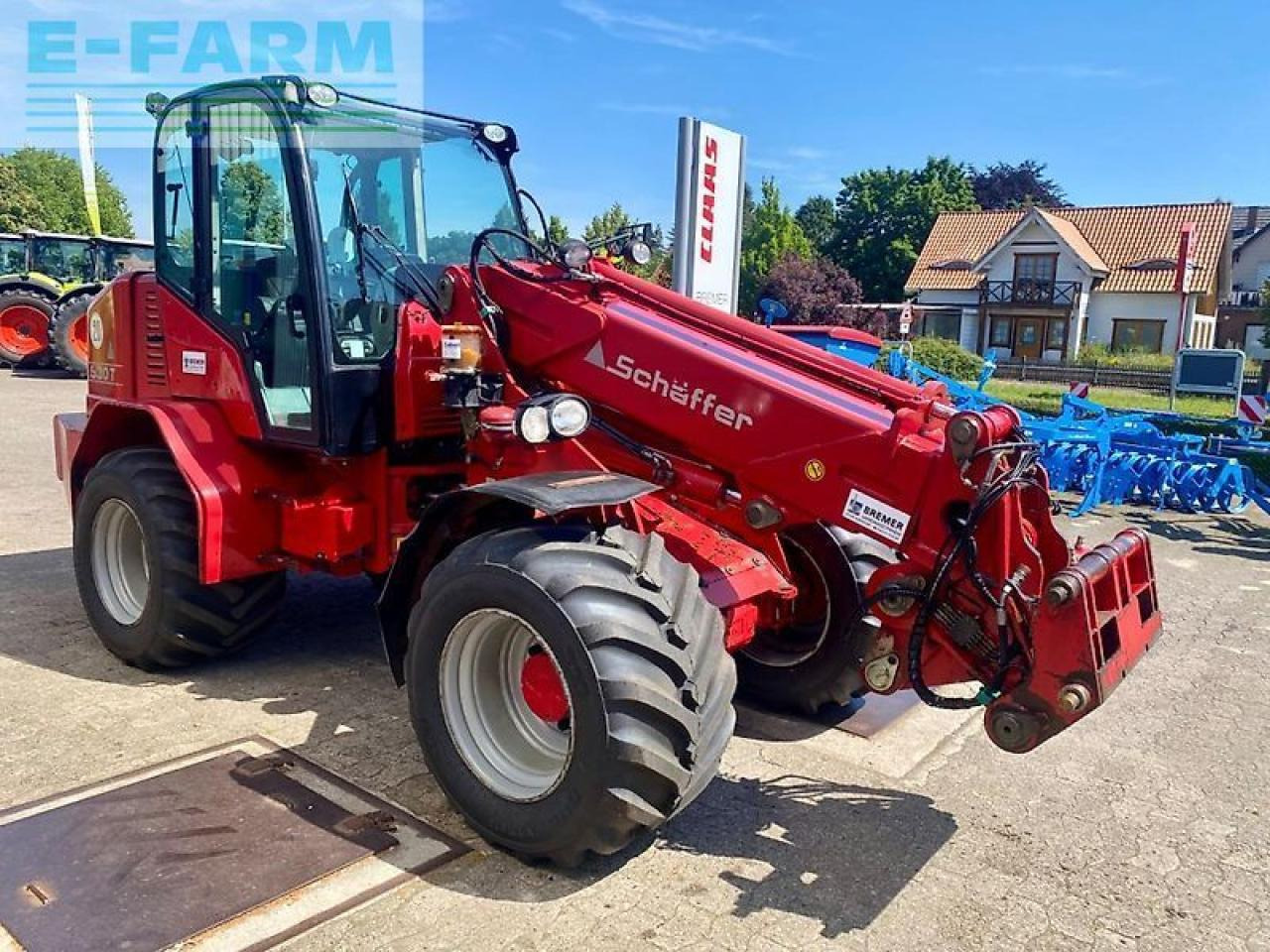 Schäffer 9530 t, teleskop, zentralschmierung, bereifung neu - Miniexcavadora: foto 5 Schäffer 9530 t, teleskop, zentralschmierung, bereifung neu - Miniexcavadora: foto 5