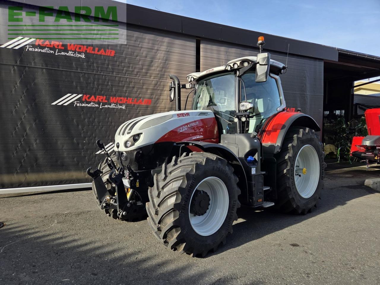 Steyr 6220 absolut cvt - Tractor: foto 4 Steyr 6220 absolut cvt - Tractor: foto 4