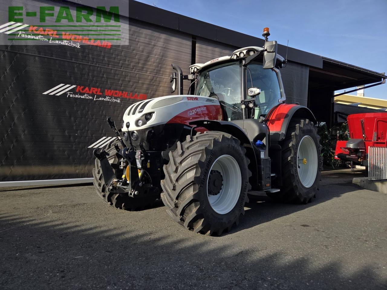 Steyr 6220 absolut cvt - Tractor: foto 3 Steyr 6220 absolut cvt - Tractor: foto 3