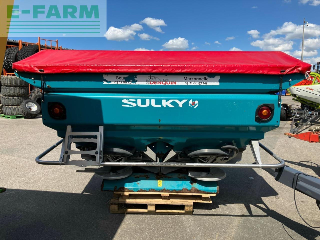 Sulky Burel x 40 + - Esparcidor de fertilizantes: foto 3 Sulky Burel x 40 + - Esparcidor de fertilizantes: foto 3