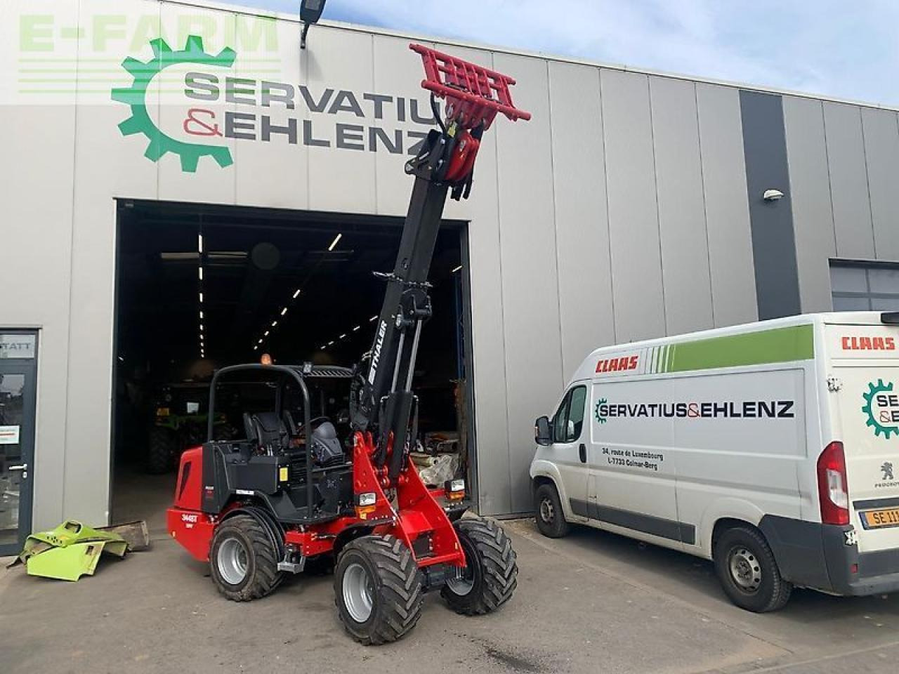 Thaler 3448 t dpf - Manipulador telescópico: foto 1 Thaler 3448 t dpf - Manipulador telescópico: foto 1