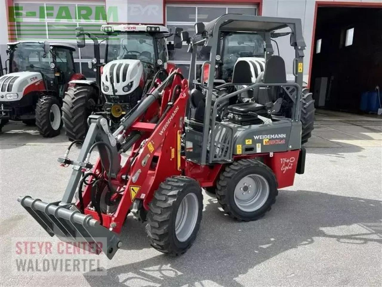 Weidemann 1140 light - Cargadora de ruedas: foto 1 Weidemann 1140 light - Cargadora de ruedas: foto 1