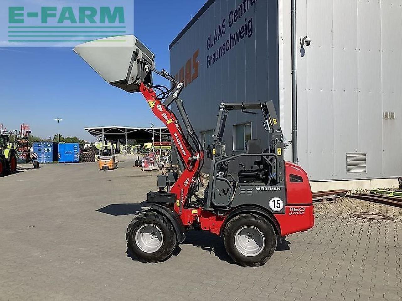 Weidemann 1160 ehoftrac - Miniexcavadora: foto 1 Weidemann 1160 ehoftrac - Miniexcavadora: foto 1