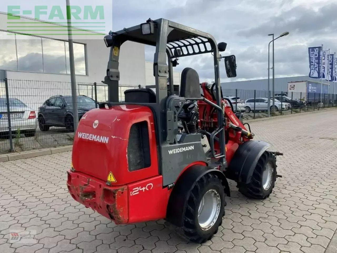 Weidemann 1240 cx 35 hoflader - Miniexcavadora: foto 5 Weidemann 1240 cx 35 hoflader - Miniexcavadora: foto 5