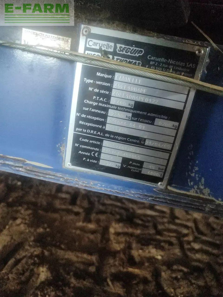 Olympia 400s - Pulverizador arrastrado: foto 5 Olympia 400s - Pulverizador arrastrado: foto 5