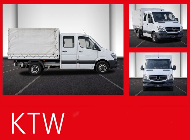 MERCEDES-BENZ Sprinter 214 CDI DOKA Pritsche,Klima,EURO6 - Furgoneta con lona: foto 1 MERCEDES-BENZ Sprinter 214 CDI DOKA Pritsche,Klima,EURO6 - Furgoneta con lona: foto 1