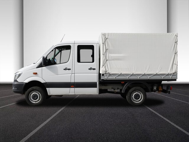 Furgoneta caja abierta, Furgoneta combi MERCEDES-BENZ Sprinter 316CDI DOKA,Allrad,AHK,Standhzg.: foto 12