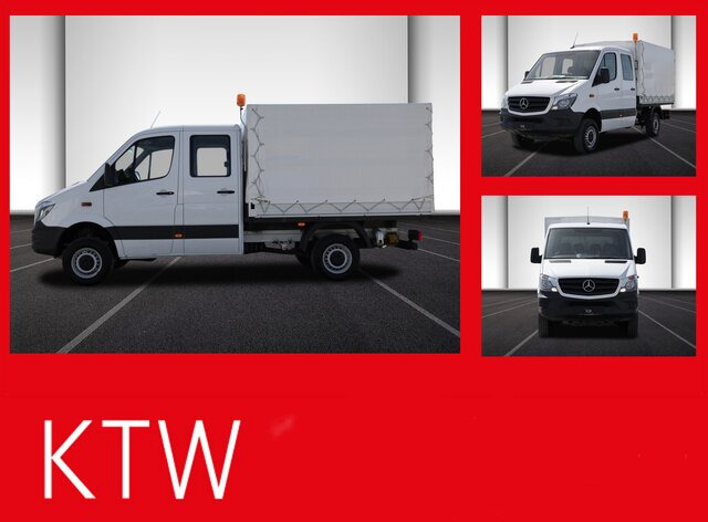 MERCEDES-BENZ Sprinter 316CDI DOKA,Allrad,AHK,TCO,Standhzg.... - Furgoneta con lona, Furgoneta combi: foto 1 MERCEDES-BENZ Sprinter 316CDI DOKA,Allrad,AHK,TCO,Standhzg.... - Furgoneta con lona, Furgoneta combi: foto 1