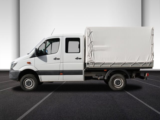 Furgoneta caja abierta, Furgoneta combi MERCEDES-BENZ Sprinter 316CDI DOKA,Allrad,AHK,TCO,Standhzg.: foto 12