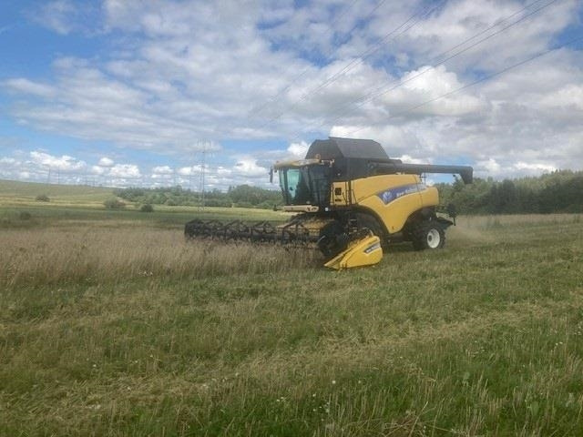 New Holland CR 980 1050er hjul og 30Fod 4 hjulstræk  - Cosechadora de granos: foto 1 New Holland CR 980 1050er hjul og 30Fod 4 hjulstræk  - Cosechadora de granos: foto 1
