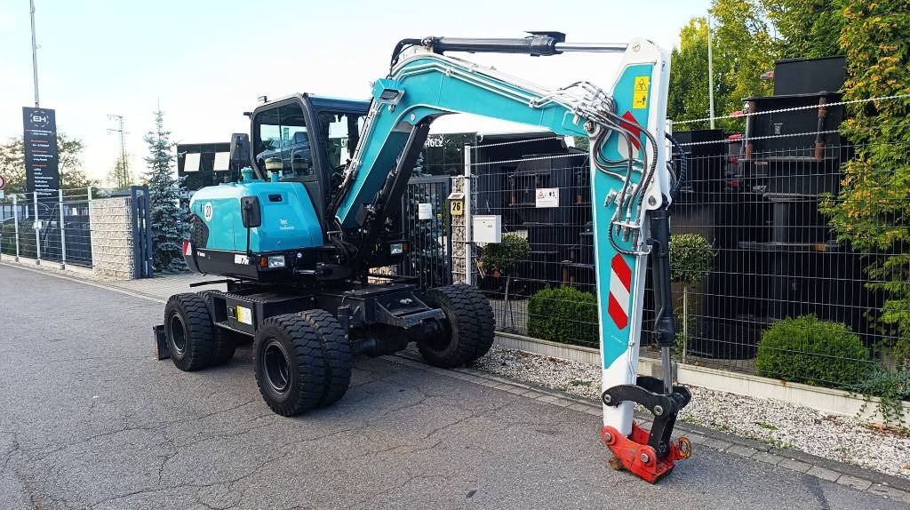 Bobcat Mobilbagger E 57 W, Schnellwechsler MS08, Allrad - Excavadora de ruedas: foto 1 Bobcat Mobilbagger E 57 W, Schnellwechsler MS08, Allrad - Excavadora de ruedas: foto 1