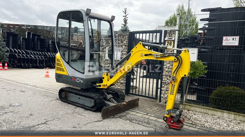 Miniexcavadora Wacker Neuson 1404 Minibagger, Schnellwechsler MS01, Knickmatik: foto 7