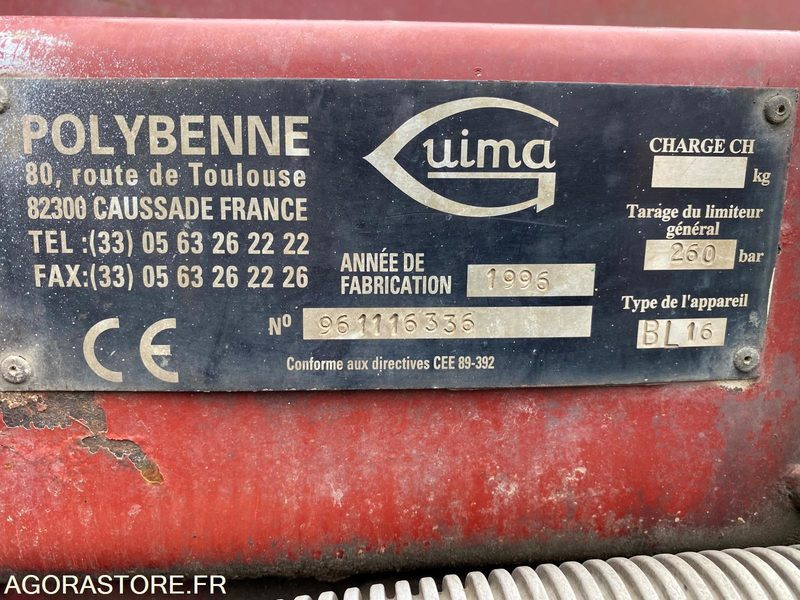 Bras ampliroll polybenne démonté - Equipos de gancho multilift/ De cadena multilift: foto 3 Bras ampliroll polybenne démonté - Equipos de gancho multilift/ De cadena multilift: foto 3