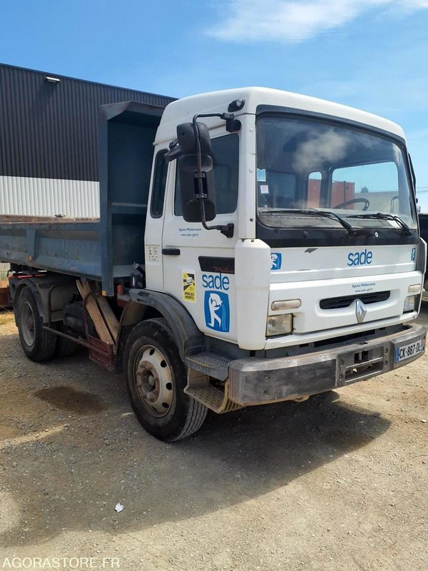 CAMION 4x2 BI- BENNE RENAULT M180 - 1999 / 386 099 KM - Camión: foto 4 CAMION 4x2 BI- BENNE RENAULT M180 - 1999 / 386 099 KM - Camión: foto 4