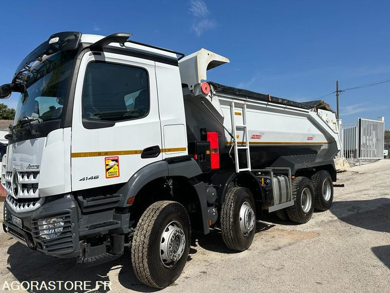 MERCEDES AROCS 4146, BENNE ARRIERE MARREL, BOÎTE AUTO - 48220KM - 2021 - Camión: foto 4 MERCEDES AROCS 4146, BENNE ARRIERE MARREL, BOÎTE AUTO - 48220KM - 2021 - Camión: foto 4