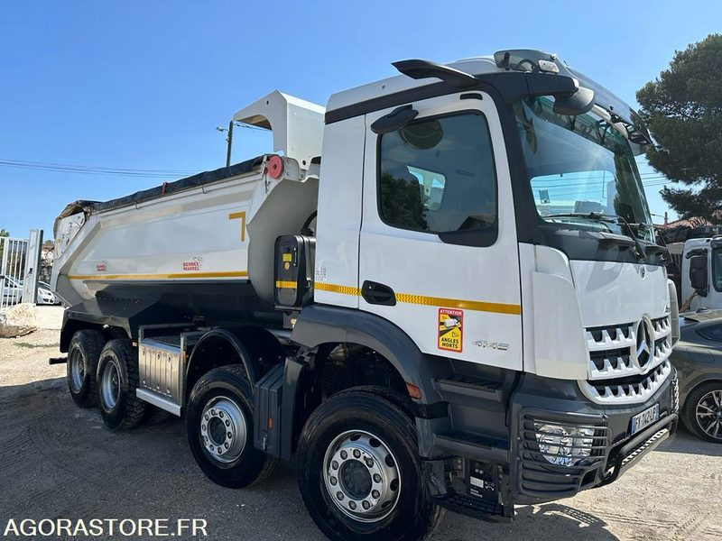 MERCEDES AROCS 4146, BENNE ARRIERE MARREL, BOÎTE AUTO - 48220KM - 2021 - Camión: foto 2 MERCEDES AROCS 4146, BENNE ARRIERE MARREL, BOÎTE AUTO - 48220KM - 2021 - Camión: foto 2