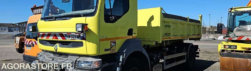 PORTEUR BENNE RENAULT KERAX - AN323NM - Camión: foto 1 PORTEUR BENNE RENAULT KERAX - AN323NM - Camión: foto 1