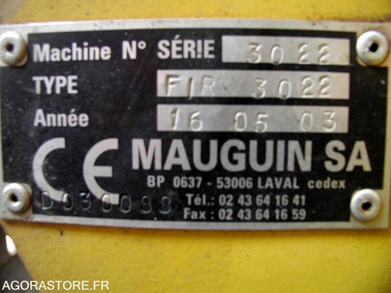 Distribuidor de asfalto FINISSEUR D’INTERVENTION RAPIDE - DAF - FIR 3000 - 2003 / 335000 KM: foto 9 Distribuidor de asfalto FINISSEUR D’INTERVENTION RAPIDE - DAF - FIR 3000 - 2003 / 335000 KM: foto 9