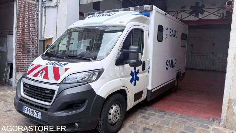 FJ-680-ZF - Non Roulant - PEUGEOT BOXER - SMUR - L3H2 4T - CG KS - 180 000 Kms - Furgón: foto 1 FJ-680-ZF - Non Roulant - PEUGEOT BOXER - SMUR - L3H2 4T - CG KS - 180 000 Kms - Furgón: foto 1