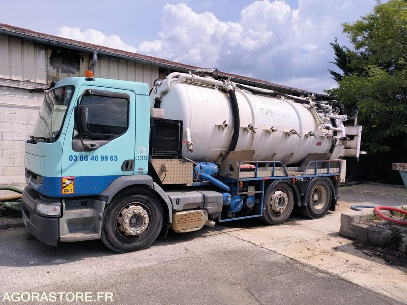 Hydrocureur HUWER RENAULT 24 T CE432JC (VENTE UNIQUEMENT EXPORT) - Limpieza de alcantarillado: foto 2 Hydrocureur HUWER RENAULT 24 T CE432JC (VENTE UNIQUEMENT EXPORT) - Limpieza de alcantarillado: foto 2