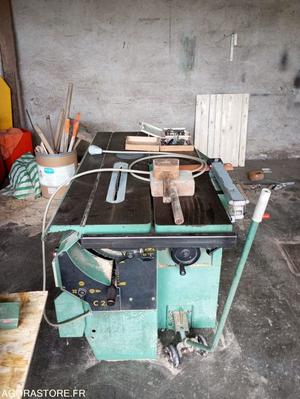 Lot Combiné LUREM C 266 et Scie à ruban DEWALT avec accessoires - Máquina para madera: foto 2 Lot Combiné LUREM C 266 et Scie à ruban DEWALT avec accessoires - Máquina para madera: foto 2