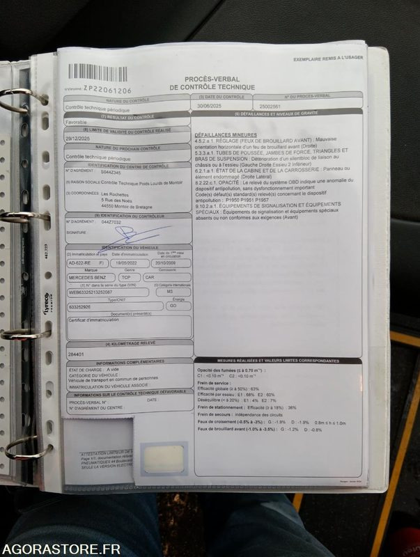 Leasing de  MERCEDES INTOURO N°093380 MERCEDES INTOURO N°093380: foto 10