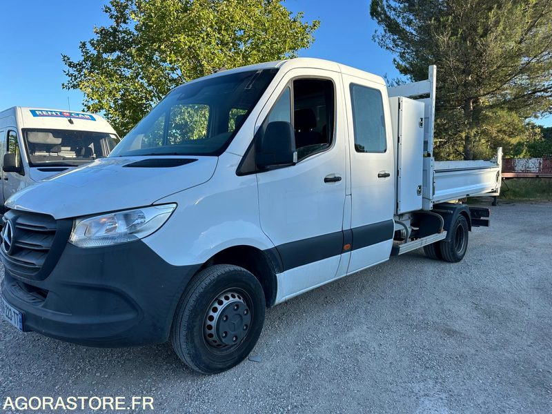 MERCEDES SPRINTER BENNE DOUBLE CABINE 514 CDI 2021 53000 KMS - Furgoneta basculante: foto 1 MERCEDES SPRINTER BENNE DOUBLE CABINE 514 CDI 2021 53000 KMS - Furgoneta basculante: foto 1