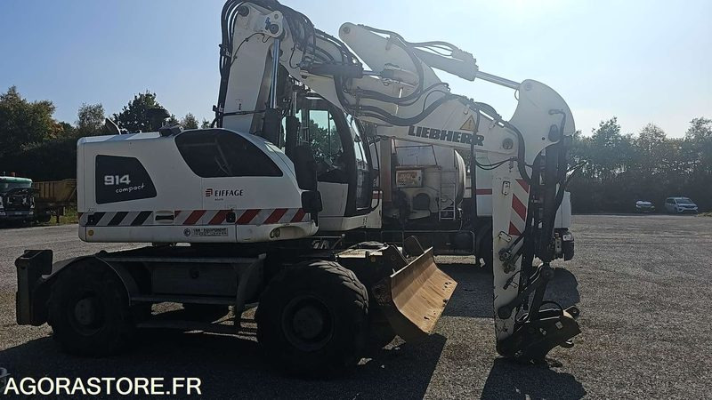 PELLE A PNEUS LIEBHERR A914 C - 2014 - 11608H (MT436) - Excavadora: foto 4 PELLE A PNEUS LIEBHERR A914 C - 2014 - 11608H (MT436) - Excavadora: foto 4