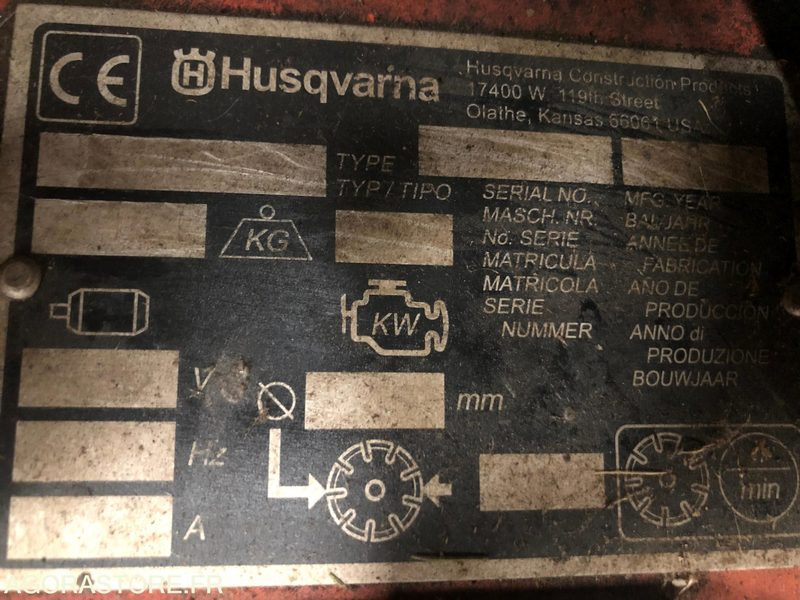 SCIE A SOL HUSQVARNA FS413 - 500 mm - Equipo de construcción: foto 5 SCIE A SOL HUSQVARNA FS413 - 500 mm - Equipo de construcción: foto 5