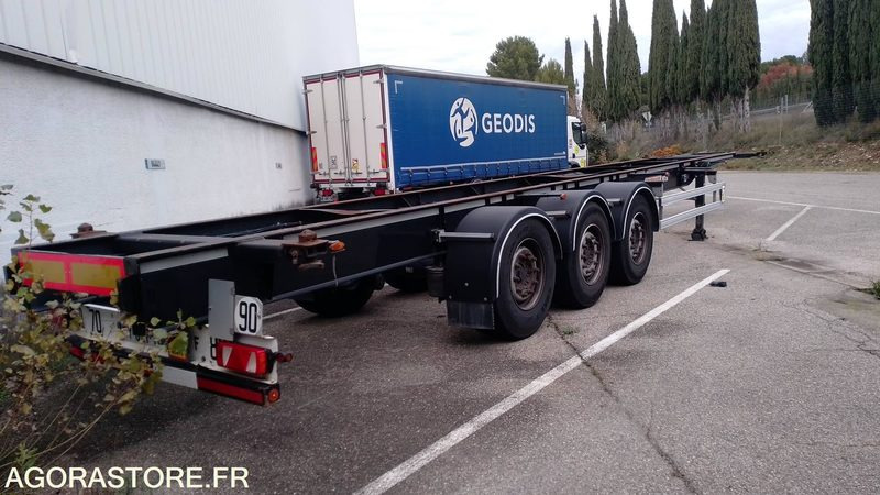 Chassis FRUEHAUF - 2016 - DY-621-YJ - Semirremolque: foto 1 Chassis FRUEHAUF - 2016 - DY-621-YJ - Semirremolque: foto 1
