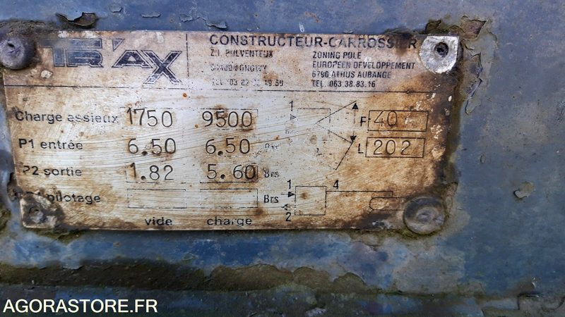 REMORQUE PORTE CAISSON - Semirremolque: foto 4 REMORQUE PORTE CAISSON - Semirremolque: foto 4