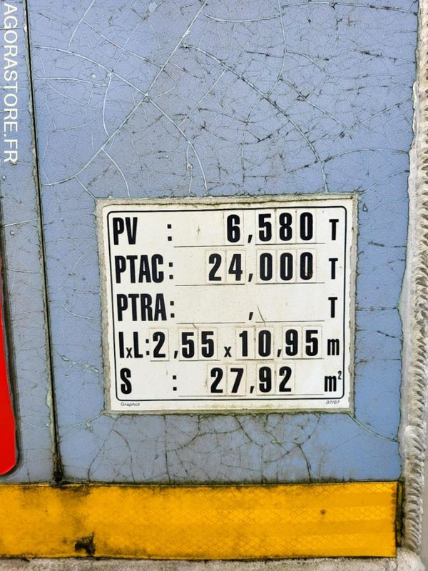 Remorque poids lourds Kaiser en alu 26T - 50 m3 - 2009 - Semirremolque: foto 5 Remorque poids lourds Kaiser en alu 26T - 50 m3 - 2009 - Semirremolque: foto 5