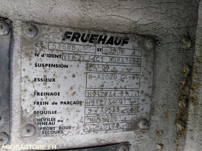 SEMI-REMORQUE TAUTLINER 3 ESSIEUX FC-892-RA - Semirremolque: foto 3 SEMI-REMORQUE TAUTLINER 3 ESSIEUX FC-892-RA - Semirremolque: foto 3