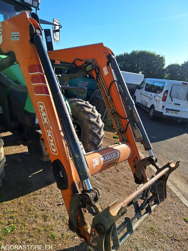 Tracteur Deutz Agrotron 80 avec chargeur MX 100 - Tractor: foto 3 Tracteur Deutz Agrotron 80 avec chargeur MX 100 - Tractor: foto 3