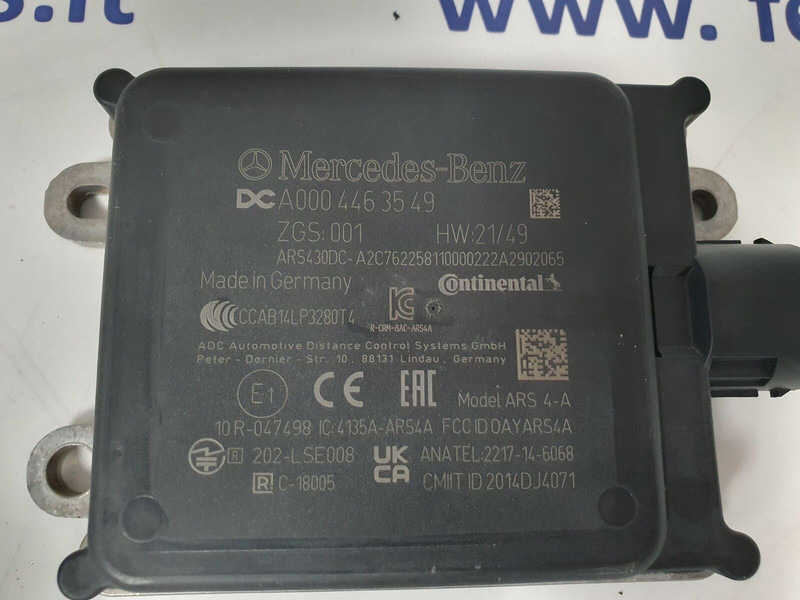 Mercedes-Benz distance radar sensor - Sensor para Camión: foto 2 Mercedes-Benz distance radar sensor - Sensor para Camión: foto 2