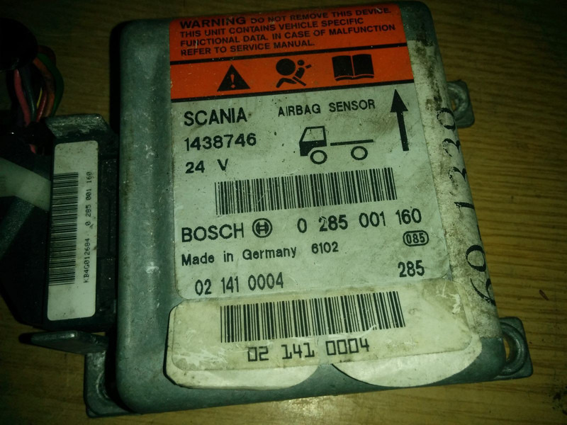 Bosch 0285001160 Airbag Sensor 1438746 - Unidad de control: foto 4 Bosch 0285001160 Airbag Sensor 1438746 - Unidad de control: foto 4