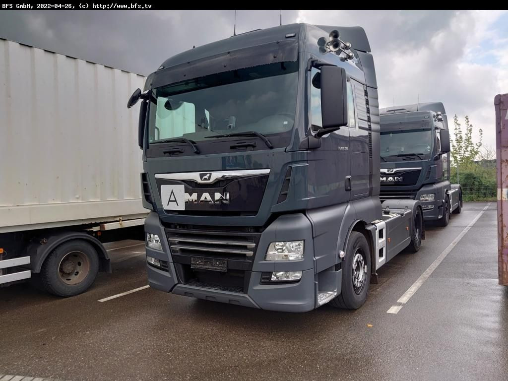 MAN TGX 18.510 4x2 LLS Kipphydraulik, Schubbodenhydr - Cabeza tractora: foto 1 MAN TGX 18.510 4x2 LLS Kipphydraulik, Schubbodenhydr - Cabeza tractora: foto 1