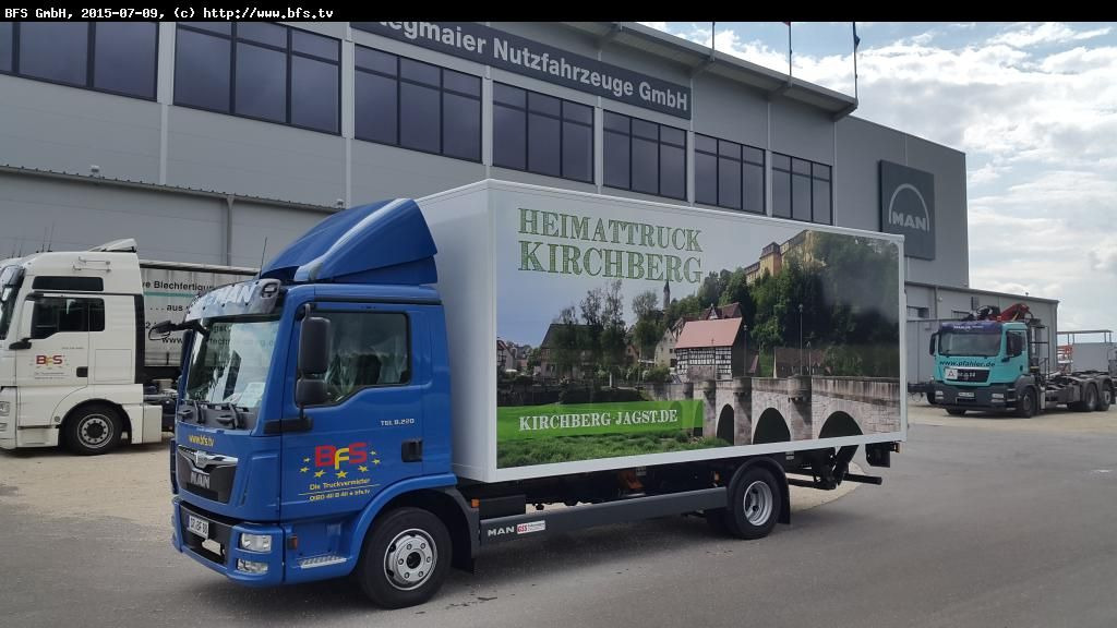 MAN TGL 8.220 4x2 BL EURO 6 Koffer Heimattruck - Furgoneta caja cerrada: foto 2 MAN TGL 8.220 4x2 BL EURO 6 Koffer Heimattruck - Furgoneta caja cerrada: foto 2