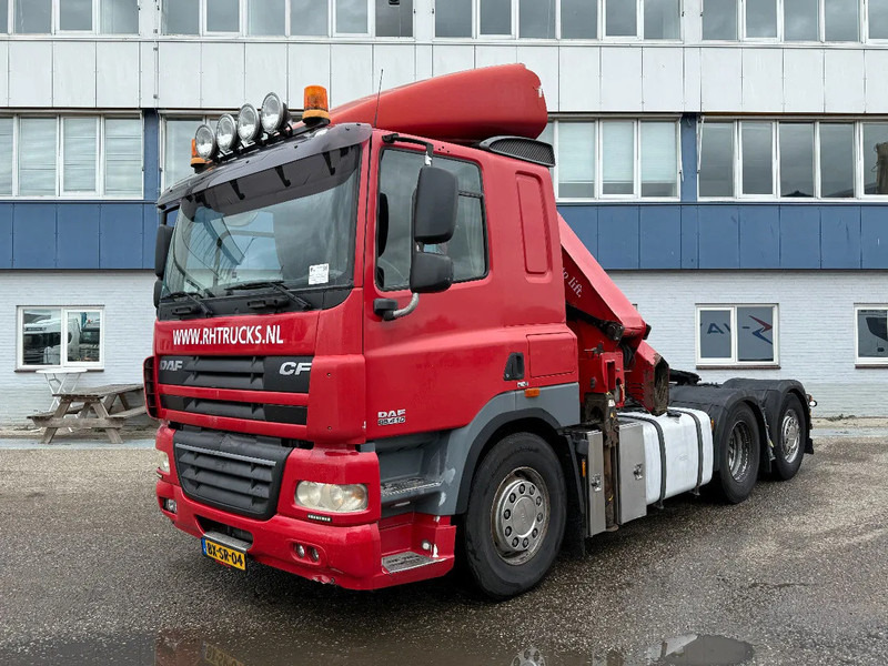 Camión grúa DAF CF 85.410 6X2 EURO 5 + HMF 3000K6 + REMOTE CONTROL: foto 9