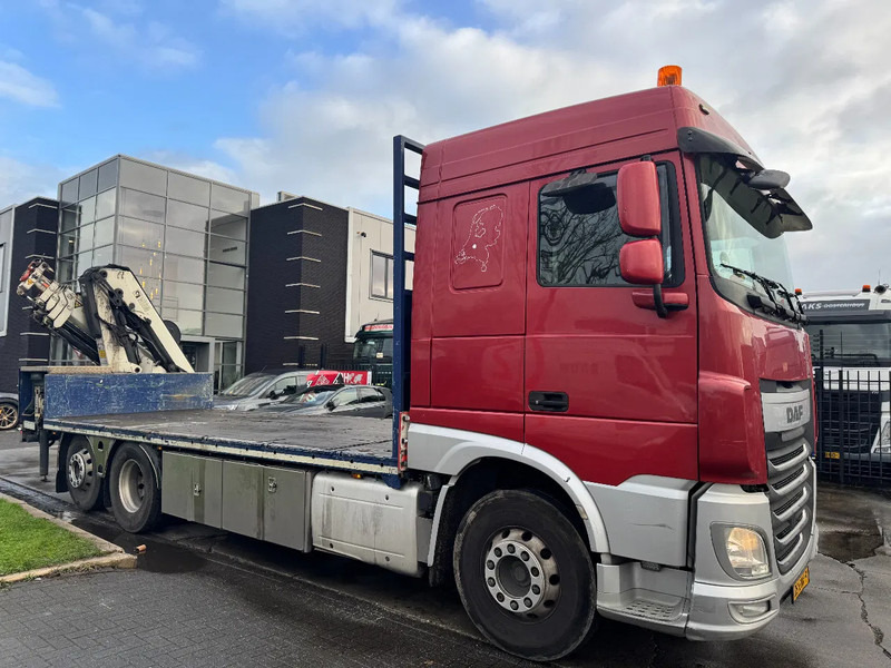 DAF XF 510 6X2 EURO 6 + HIAB 166 HI PRO + REMOTE CONTROL - Camión caja abierta, Camión grúa: foto 5 DAF XF 510 6X2 EURO 6 + HIAB 166 HI PRO + REMOTE CONTROL - Camión caja abierta, Camión grúa: foto 5