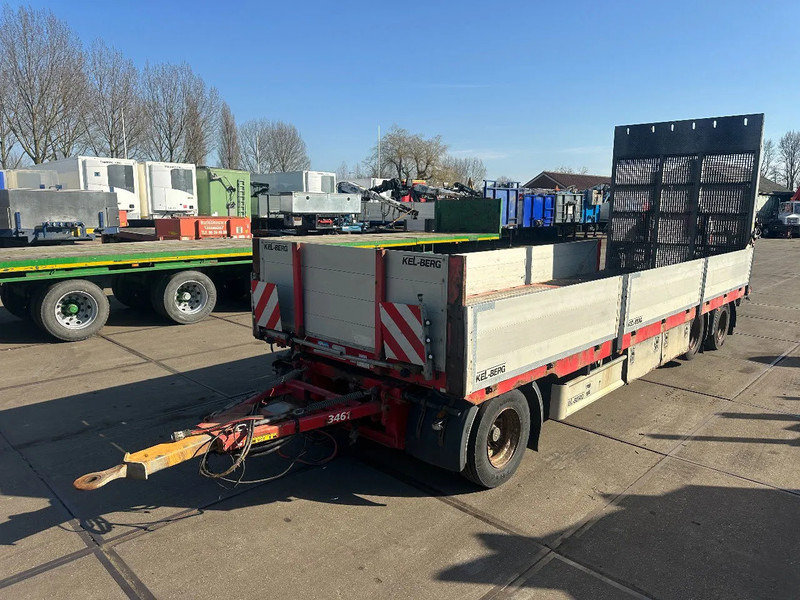 KEL-BERG 3 AXLE , RAMP 2E LIFT AXLE - Remolque plataforma/ Caja abierta: foto 2 KEL-BERG 3 AXLE , RAMP 2E LIFT AXLE - Remolque plataforma/ Caja abierta: foto 2