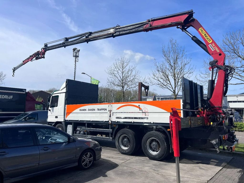Mercedes-Benz Actros 2635 6X4 + PALFINGER PK21000 + JIB + REMO - Camión grúa, Camión caja abierta: foto 4 Mercedes-Benz Actros 2635 6X4 + PALFINGER PK21000 + JIB + REMO - Camión grúa, Camión caja abierta: foto 4