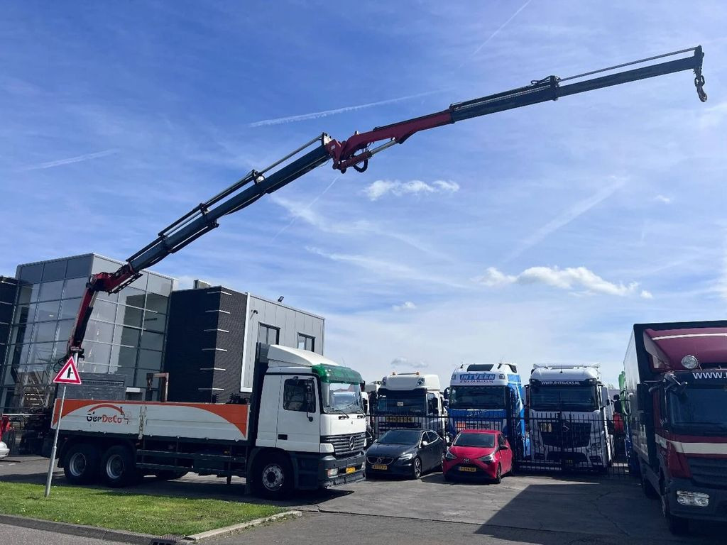 Mercedes-Benz Actros 2635 6X4 + PALFINGER PK21000 + JIB + REMO - Camión caja abierta, Camión grúa: foto 1 Mercedes-Benz Actros 2635 6X4 + PALFINGER PK21000 + JIB + REMO - Camión caja abierta, Camión grúa: foto 1
